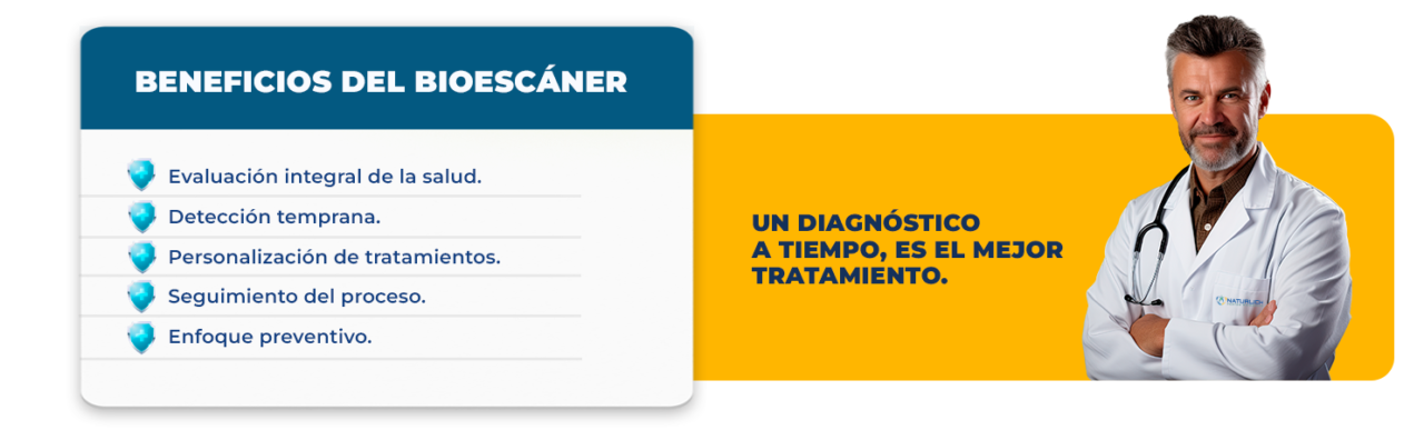 Bioescáner Naturlich: Diagnóstico Preciso y Personalizado